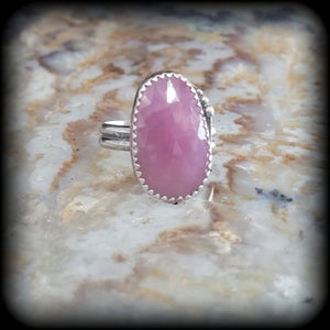 Pink Sapphire Ring- Size 7