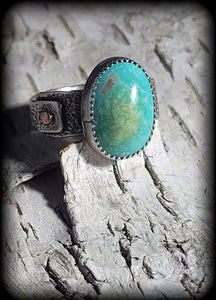 Stone Mt. Turquoise Ring Size 10