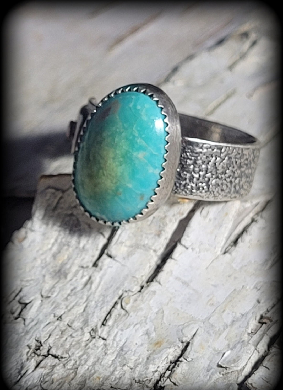 Stone Mt. Turquoise Ring Size 10