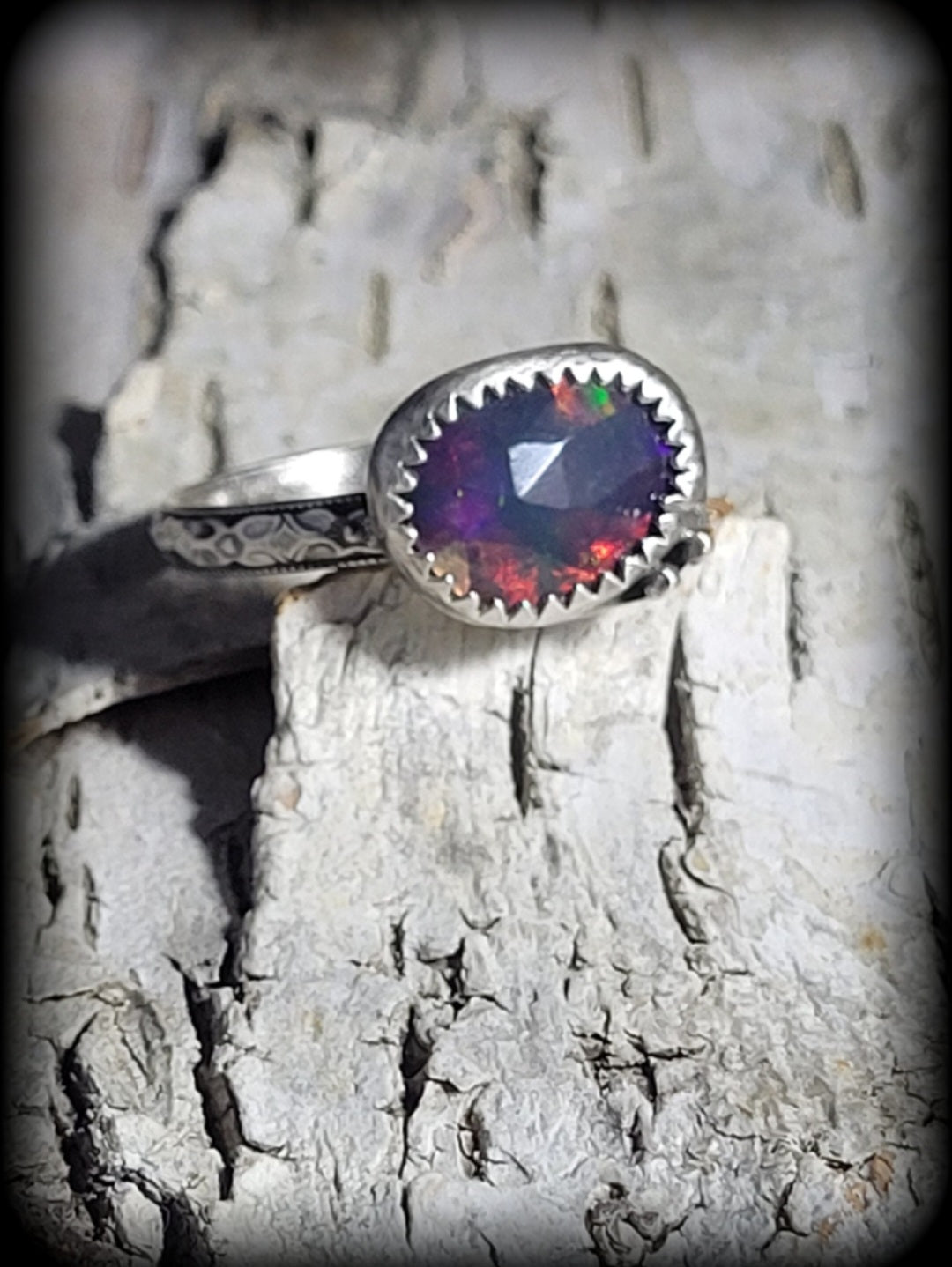 Smokey Opal Ring Size 10