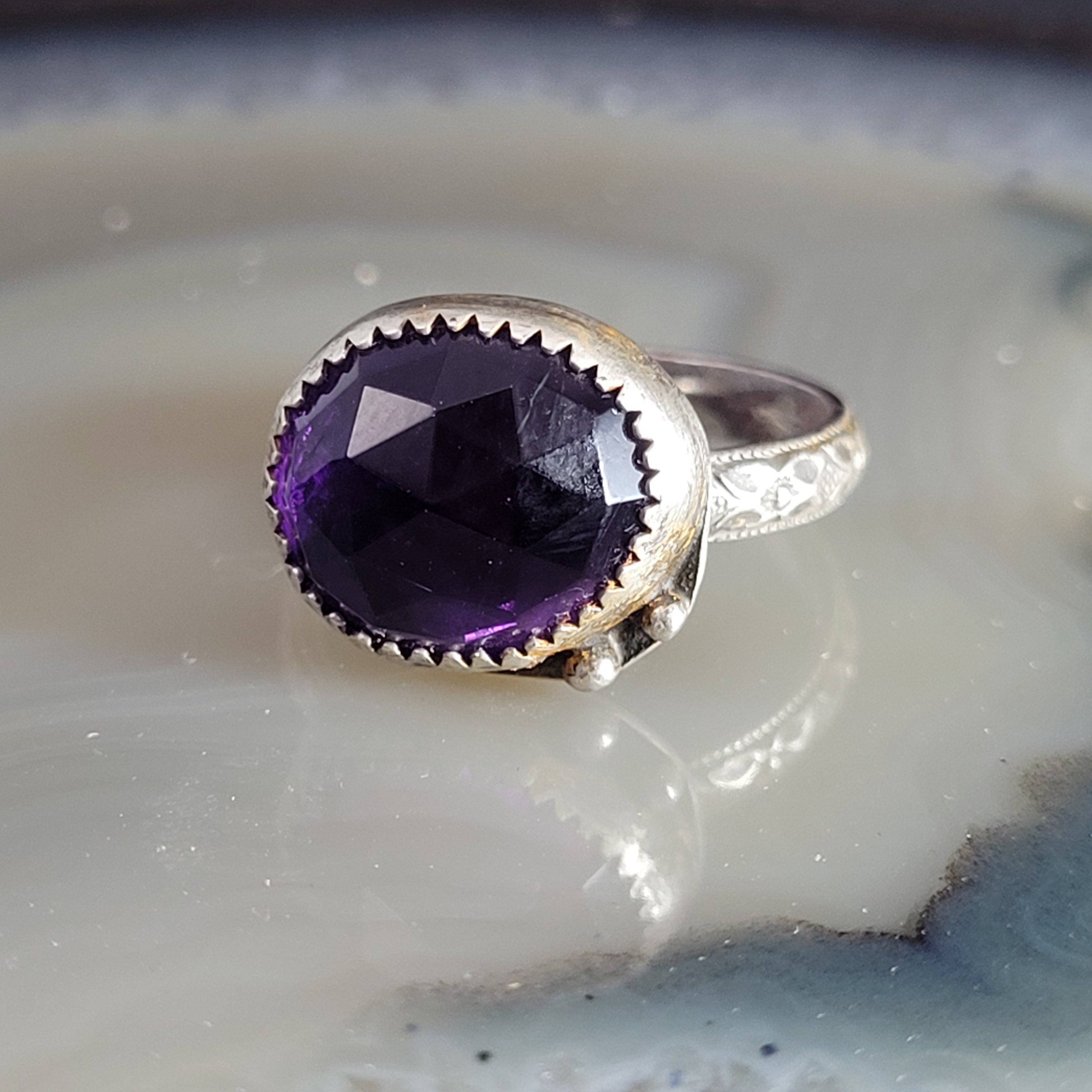 Amethyst Ring- Size 5.5