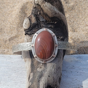 Lake Superior Agate Cuff