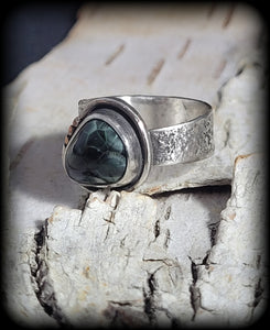 Keweenaw Greenstone Ring Size 5.75