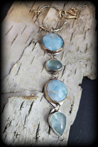 Larimar & Aquamarine Necklace