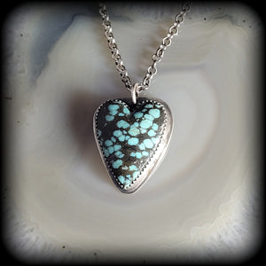 Treasure Mountain Turquoise Heart Necklace