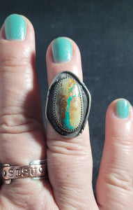 Stone Mountain Turquoise Ring Size 5