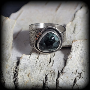 Keweenaw Greenstone Ring Size 5.75