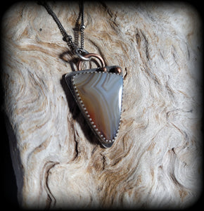 Lake Superior Agate Necklace