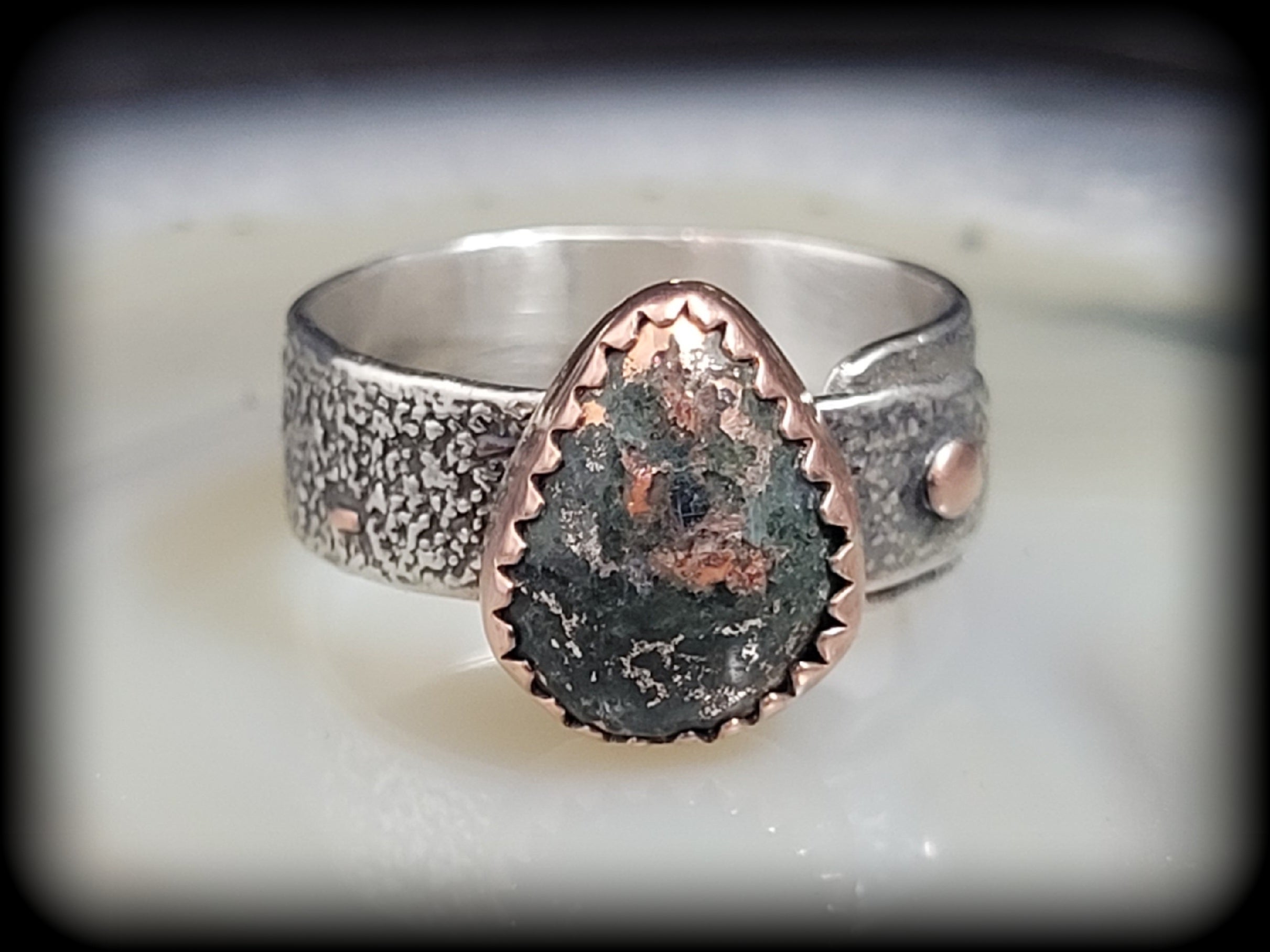 Keweenaw Copper Ring Size 7