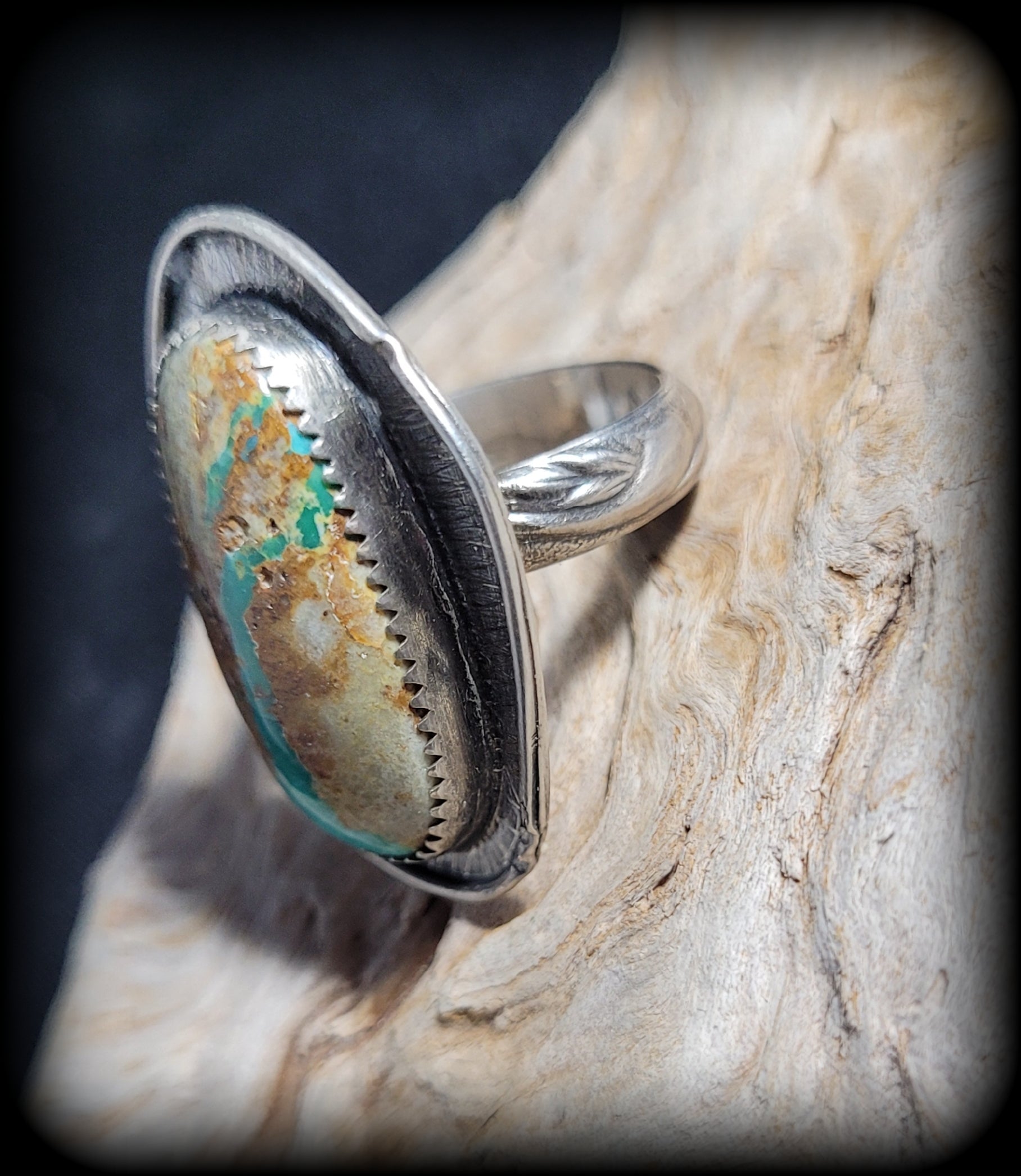 Stone Mountain Turquoise Ring Size 5