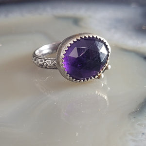 Amethyst Ring- Size 5.5