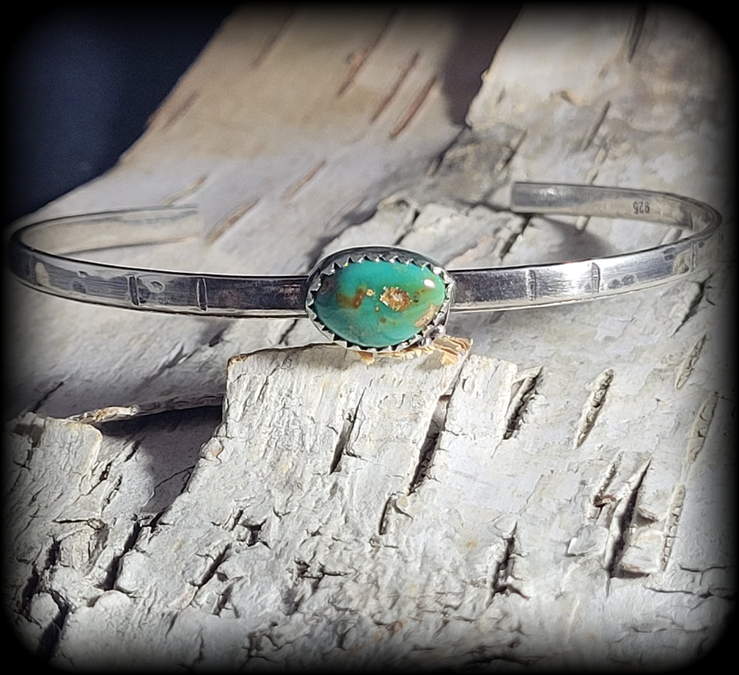 Stone Mountain Turquoise Stacker Cuff