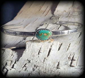 Stone Mountain Turquoise Stacker Cuff