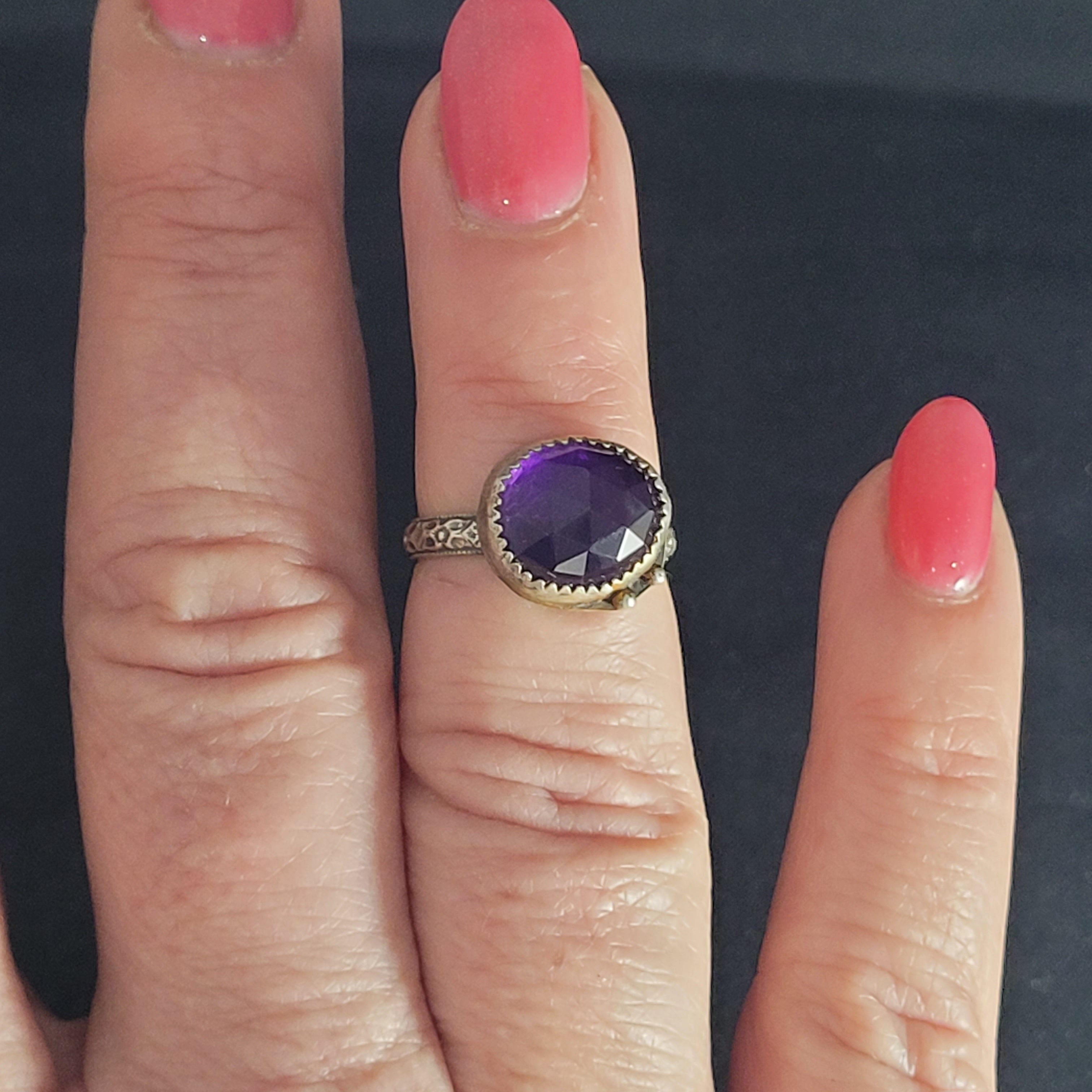 Amethyst Ring- Size 5.5