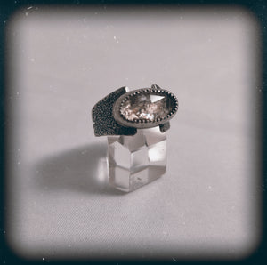 Herkimer Diamond Ring Sz. 6.5