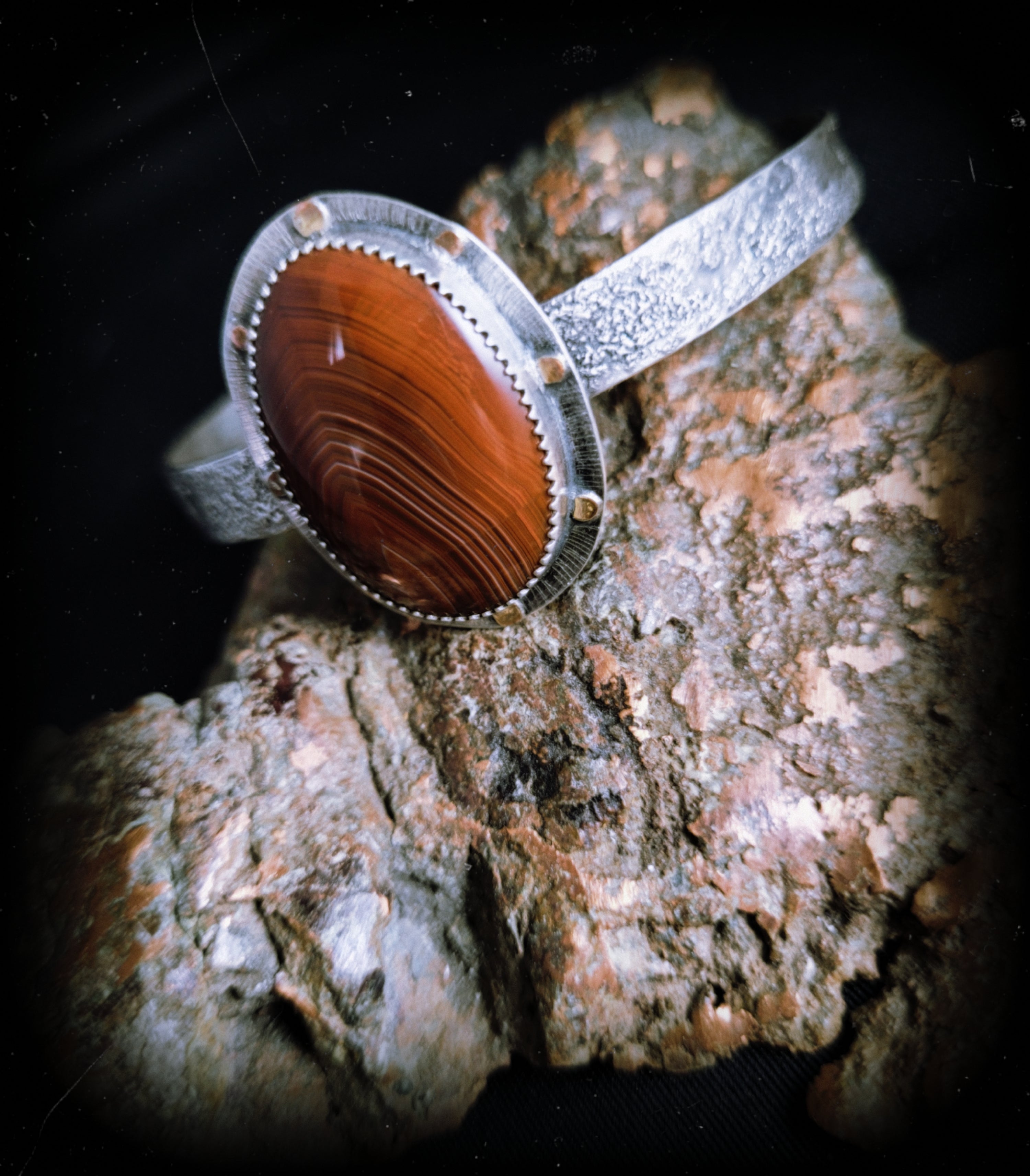 Lake Superior Agate Cuff